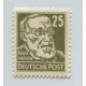 ALEMANIA ORIENTAL DDR 1953 Yv. 98 ESTAMPILLA MINT, LA MAS RARA Y CARA DE LA SERIE 225 EUROS
